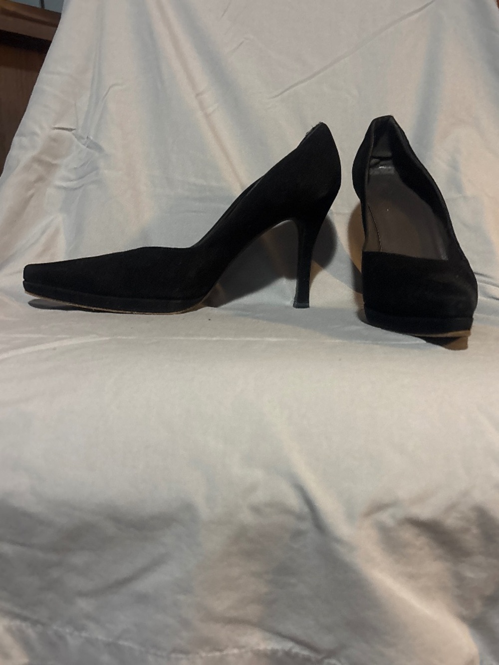 Vera Wang Black Heels